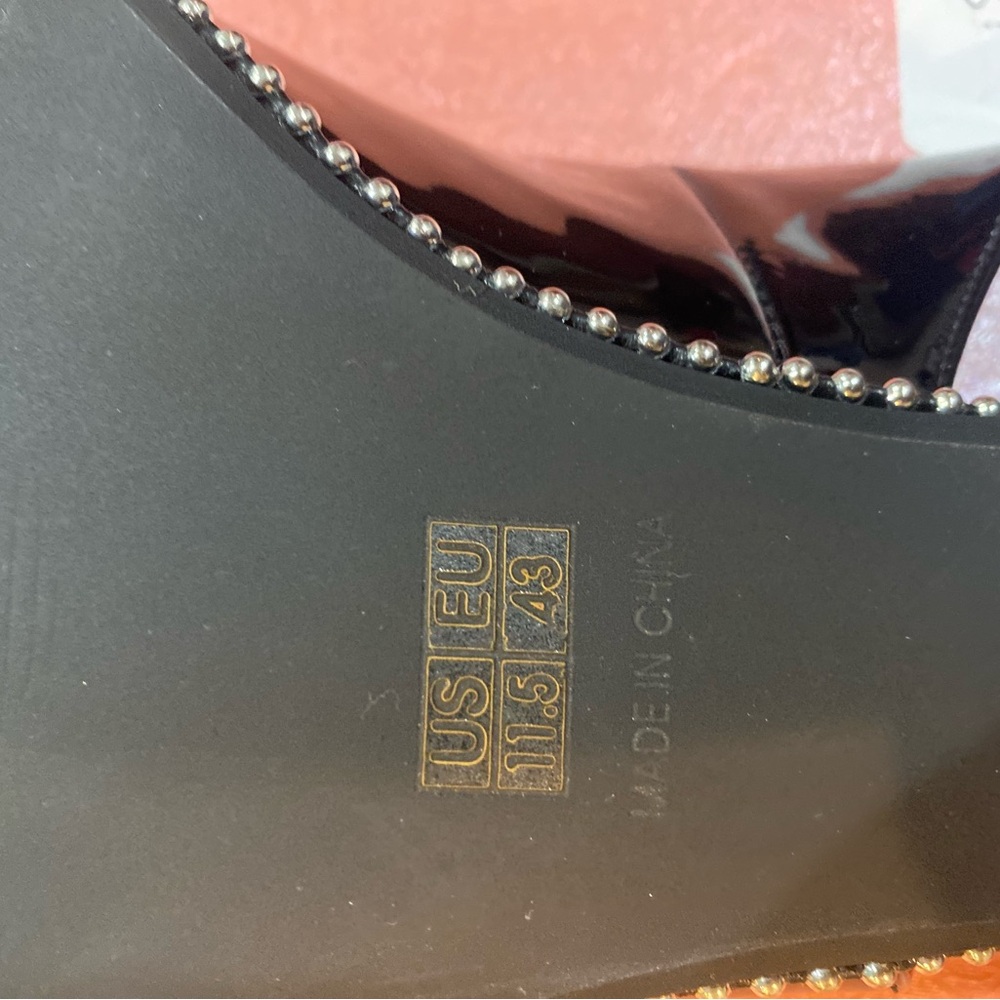 Elegant Black Patent Leather Women's Shoes - Picture 6 of 6